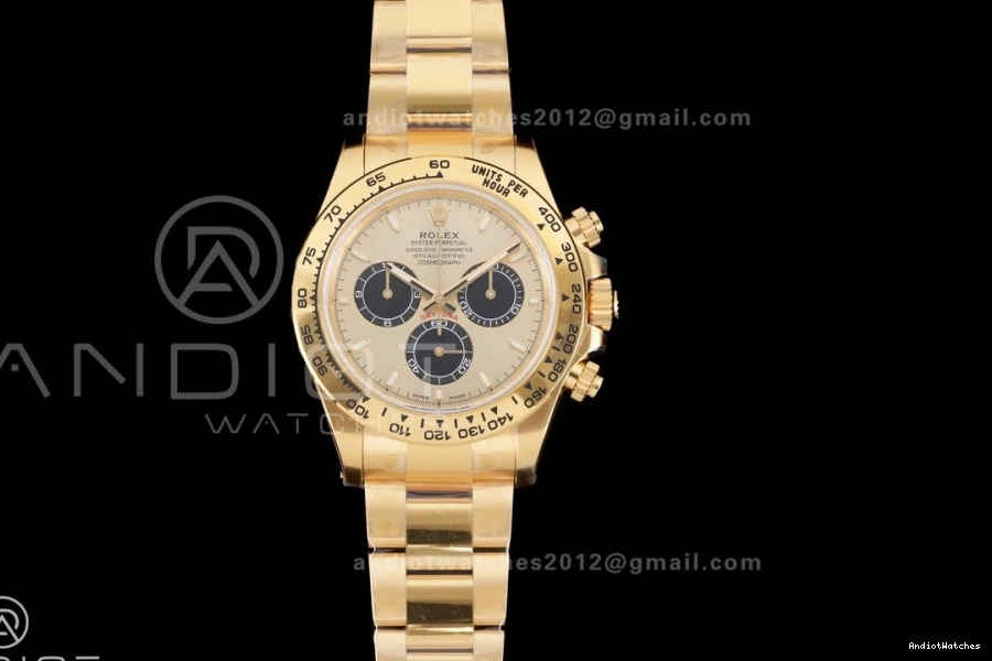 Dial Sub-dial Daytona On 796 Packable 126508 Black DD Best Edition Weight 1:1 YG VSF Oyster Gain Bracelet 0802